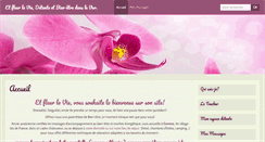 Desktop Screenshot of etfleurlavie.com