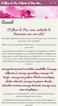 Mobile Screenshot of etfleurlavie.com
